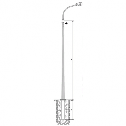 Опора МКС-12Ф-1,3