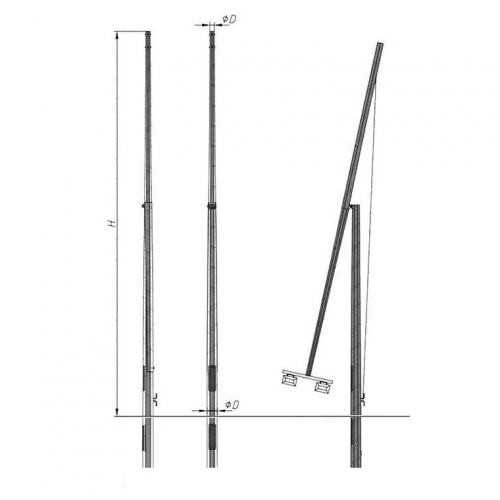 Опора МТ-4/2Г