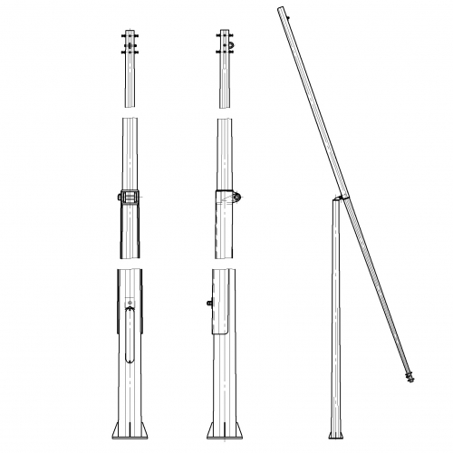 Опора освещения ОГККЗН-3,0